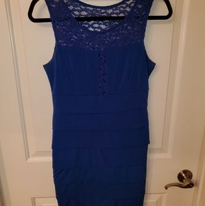 Blue Mini Dress